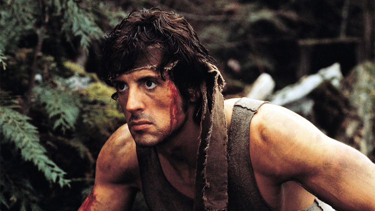 Sylvester Stalone in "Rambo: First Blood"